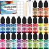 Roizefar Coloranti Candele 21 Colori Liquidi per Fabbricazione di Candele