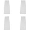 Reusable Foldable Ironing Board Dust Protector Universal Transparent PVC Cover