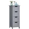 VASAGLE Mobile da Bagno, con 4 Cassetti, 30 x 30 x 82,2 cm