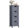 VASAGLE Mobile da Bagno, con 4 Cassetti, 30 x 30 x 82,2 cm