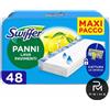 Swiffer Panni Umidi Lavapavimenti Swiffer Wet Ricambi Scopa Tutti i Pavimenti 48 Panni