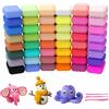 wenrescry 48 Colori Plastilina per Bambini Pasta Modellabile Autoindurente Air
