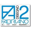 F A B R I A N O ALBUM DA DISEGNO F2 FABRIANO FORMATO 24x33 LISCIO 20 FOGLI RIQUADRATI