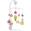 NICI Giostra Musicale Colorata con Coniglietto e Civetta 40cm I Carillon Mobile con 5 Personaggi Rimovibili e Attacco per Lettino, in Confezione Regalo I Accessori per Culla - 48511
