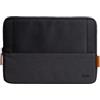 Trust Lisboa Custodia PC 13.3, Borsa Porta PC Donna Uomo Viaggio, Nero | Realizzato in Plastica Riciclata, per Computer Portatile Università Lavoro Ufficio MacBook HP Dell Asus Lenovo
