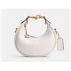 Coach Autentica borsa Coach in pelle di gesso ottone Johnny Bag 2WAY CR508...