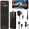 Romicta Decoder DVB-T2, Decoder Digitale Terrestre 2024 USB, WiFi, PVR, LCN,YouT