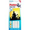 Läufer PASSATOIA 90101 posterfix klebepads, riutilizzabile a punti per poster, manifesti e più, 35 G