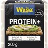 Wasa Protein+, Fette Croccanti, Ricche di Proteine 20g per 100g, con Semi di Lino, Semi di Papavero e Sale Marino, 200g (Confezione da 6)