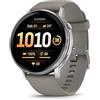 Garmin Venu 4, 45mm, Smartwatch GPS, Grey | Display AMOLED 1,4, Speaker e Microfono, Comandi Vocali, GPS Multi-band, Torcia, 80+ App per lo Sport, Autonomia 12 giorni