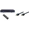 Majestic HDMI 579 Lettore DVD MPEG 4 con uscita HDMI e ingresso USB Nero &