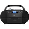 BSL BEAUTIFUL SOUND LINE BSL Boombox Radio CD Portatile con Cassetta e Bluetooth JL2021A 6W RMS FM e USB