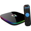 TUREWELL Android TV Box Q Plus Smart TV Box con Android 10.0 2GB RAM 16GB ROM Processore
