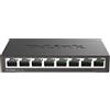 D-Link DGS-108 switch di rete Non gestito L2 Gigabit Ethernet (10/100/1000)