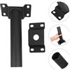 Outdoor Steel Pole Extender for Solar Street Lights with LED Light Support