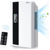 Media-tech AIR-DRY PRO - Deumidificatore/assorbitore di umidità di grandi dimensioni con la