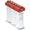 ZVAR - CONDENSATORE 6P 15/25.8KVAR@400/525 50HZ 3X99.5μF 3X12.5/16.4A 82X246XH21
