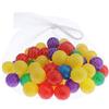 Confezione da 200 mini palline colorate da 4 cm per piscina per bambini