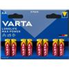 Varta CF8 LONGLIFE MAX POWER AA ALCALINA