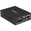 StarTech.com Media Converter Fibra MM/SM per reti Gigabit 10/100/1000,