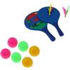 6 Palline Da Ping Pong Per Gatti Da Ping Pong + Racchette Da Beach Tennis