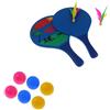 6 Palline Da Ping Pong Per Gatti Da Ping Pong + Racchette Da Beach Tennis