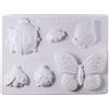 Hobbyfun Stampo con 6 FORMINE Coccinelle E Farfalle MOLDS Primavera P