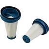 Leifheit 1 Coppia Filtri for per leifheit 89210,Lh11927,Lh11928 Rotaro per powervac