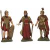 Moranduzzo Statuina Presepe Confezione Re Erode con 2 Centurioni 12 cm Moranduzzo