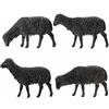 Moranduzzo Statuine Presepe Pecore Nere 12 cm Moranduzzo (Conf. 4 pz)