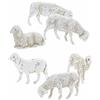 Moranduzzo Statuine Presepe Pecore 3,5 cm Moranduzzo (Conf. 6 pz)
