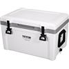 VEVOR Frigo Isotermica Rigido Portatile 49L 45-50 Lattine per Attività all'Aperto Campeggio Picnic Festa, 625x430x450 mm Scatola Frigo Portatile da Campeggio Viaggio per Bibite Bevande Alimenti BBQ