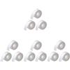 Reusable Hat Sweat Liner Breathable White Absorption Pad Portable Protector