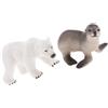 Realistico Cucciolo Di Leone Marino E Modello Animale Action Figure