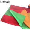 MagicScarfix Foulard Seta Arcobaleno 4 Colori per Trucchi Magia Palco Illusionismo