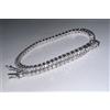 Carlo Raspagni BRACCIALE TENNIS IN ORO BIANCO 18kt. CON DIAMANTI NATURALI ct. 2,52 e GARANZIA