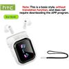 Auricolari Bluetooth HTC NE20 V6.0 AI Traduttore Cuffie Wireless OWS Clip LCD