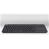 Logitech K400 Plus Tv tastiera RF Wireless QWERTZ Ceco Nero
