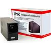 LINK LKUPS650 gruppo di continuità UPS 650VA/390Watt con custodia in metallo e