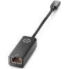 HP Adattatore da USB C a RJ45 G2 Compatibile con PC dotati di porta USB C Nero