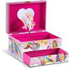 Portagioie Musicale per Bambina Modello Galupy Unicorn Carillon con Cassetto