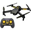 Ods Drone Space Wasp 32 8 funzioni RC 2,4 GHz (32x27cm) RADIOFLY Nero e Giallo 4003
