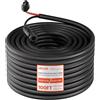 VEVOR Cavo di Prolunga per Pannello Solare Lunghezza 30,48 m Calibro 10 AWG, Cavo per Sistema Fotovoltaico con Guiana Protettiva Ignifuga Impermeabile IP67 Prolunga con Connettore per Camper Barche