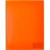 ‎HERMA HERMA 19637 File Folder A4 Translucent Neon Orange Plastic Folder with Labelling