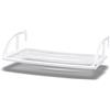 Stendibiancheria da Balcone Maxi 80x40 cm Stendi Biancheria Panni Stendino