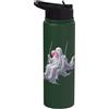 Flo Design Funny Halloween Products Funny Halloween Ghost Bubble Vintage Ghost Halloween Gifts Stainless Steel Insulated Water Bottle