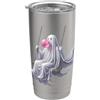 Flo Design Funny Halloween Products Funny Halloween Ghost Bubble Vintage Ghost Halloween Gifts Bicchiere termico in acciaio inox doppia parete
