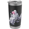 Flo Design Funny Halloween Products Funny Halloween Ghost Bubble Vintage Ghost Halloween Gifts Bicchiere termico in acciaio inox doppia parete