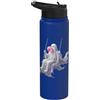 Flo Design Funny Halloween Products Funny Halloween Ghost Bubble Vintage Ghost Halloween Gifts Stainless Steel Insulated Water Bottle
