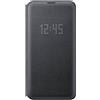 SAMSUNG Cover a portafoglio LED originale per Samsung Galaxy S10e (EF-NG970)
